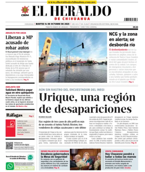 Cover of El Heraldo de Chihuahua