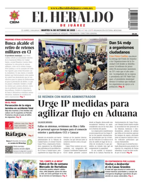 Cover of El Heraldo de Juarez