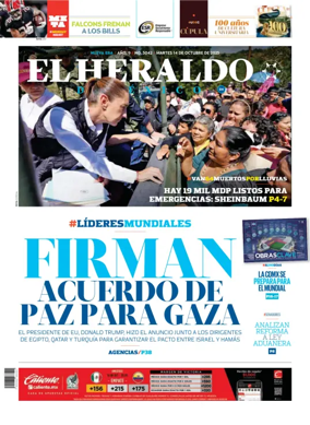 Cover of El Heraldo de Mexico
