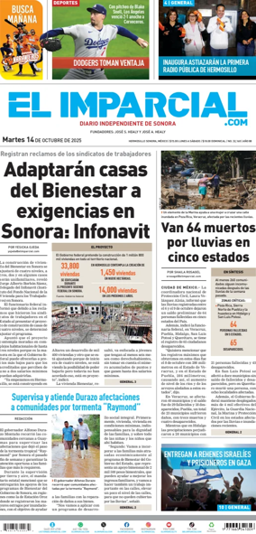 Cover of El Imparcial