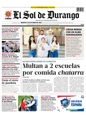 Cover of El Sol de Durango