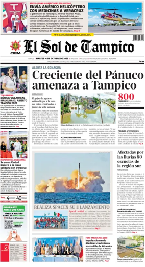 Cover of El Sol de Tampico