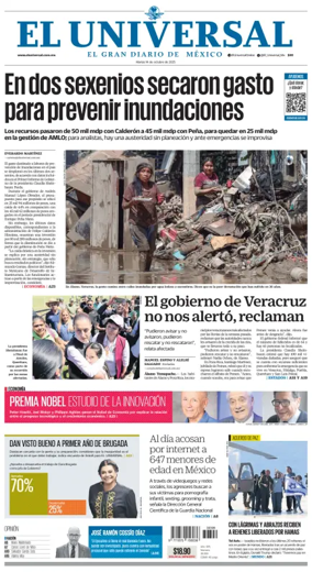 Cover of El Universal