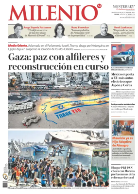 Cover of Milenio Monterrey