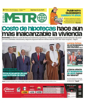 Cover of Publimetro Guadalajara