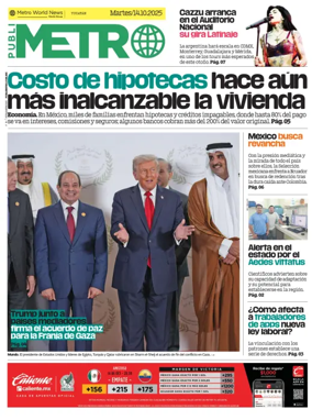 Cover of Publimetro Quintana Roo