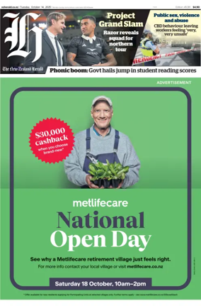 Cover of The New Zealand Herald