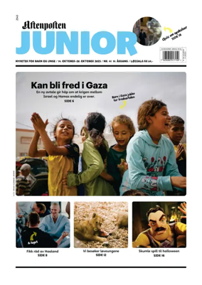 Cover of Aftenposten Junior