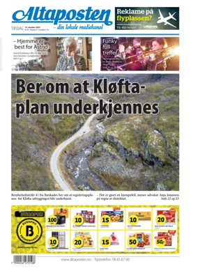 Cover of Altaposten