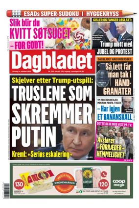 Cover of Dagbladet