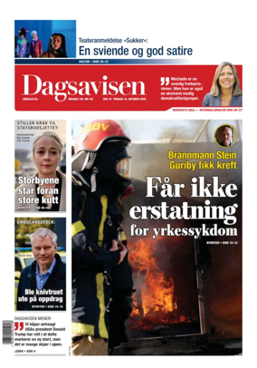 Cover of Dagsavisen