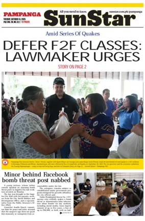 Cover of Sun.Star Pampanga