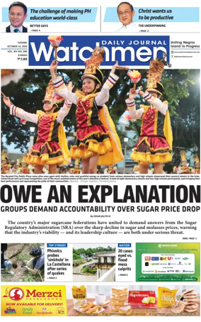 Cover of Watchmen Daily Journal