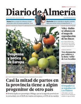 Cover of Diario de Almeria