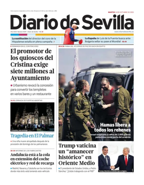 Cover of Diario de Sevilla