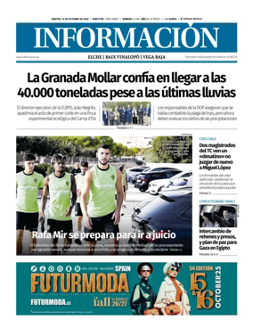 Cover of Diario Informacion (Elche y Vega Baja)