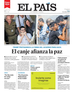 Cover of El País (1ª Edición)