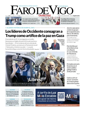 Cover of Faro de Vigo (Ourense)