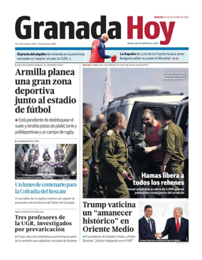 Cover of Granada Hoy