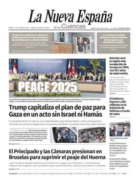 Cover of La Nueva España (Cuencas)