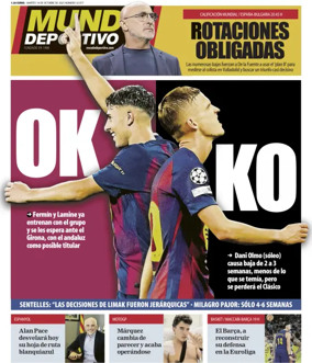 Cover of Mundo Deportivo (Barcelona)