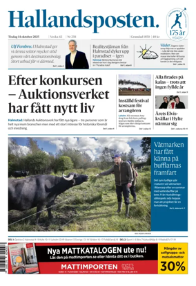 Cover of Hallandsposten