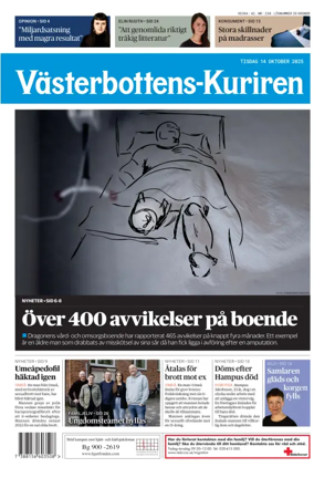 Cover of Västerbottens-Kuriren