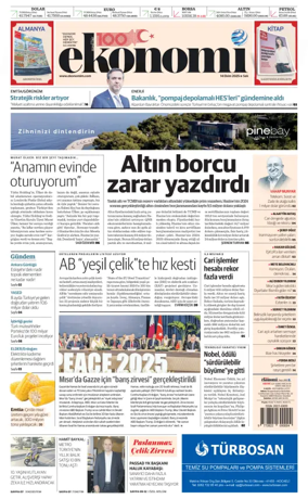 Cover of Dünya Gazetesi