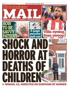 Cover of Birmingham Mail