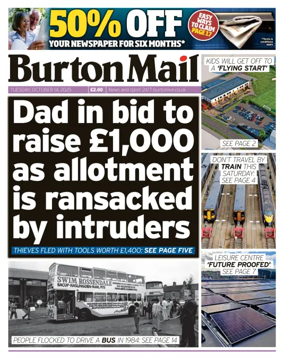 Cover of Burton Mail
