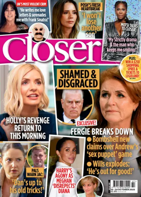 Cover of Closer (UK)