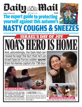 Cover of Daily Mail