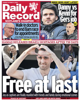 Cover of Daily Record
