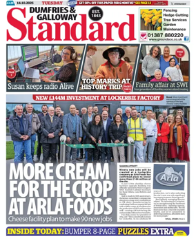 Cover of Dumfries & Galloway Standard