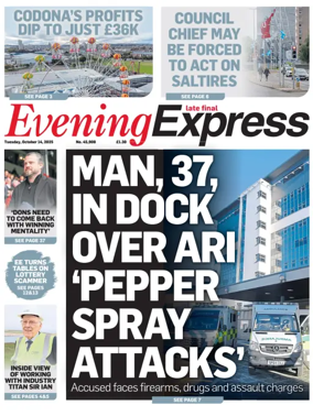 Cover of Evening Express (Extra Edition)