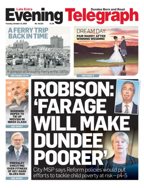 Cover of Evening Telegraph (First Edition)