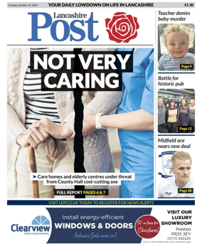 Cover of Lancashire Evening Post