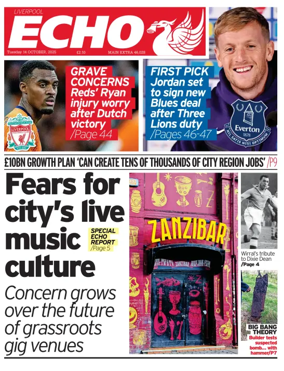 Cover of Liverpool Echo