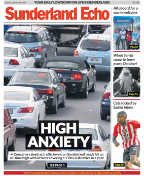 Cover of Sunderland Echo