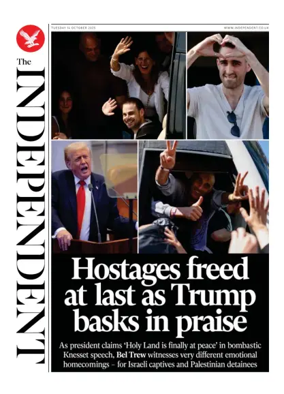 Cover of The Independent