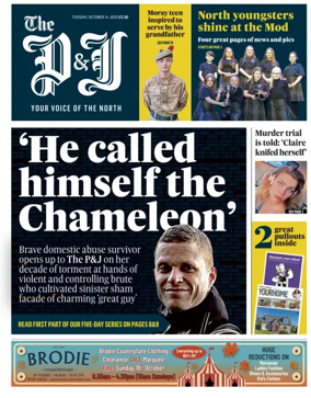 Cover of The Press and Journal (Highlands & Islands)