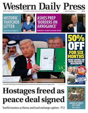 Cover of Western Daily Press