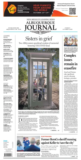 Cover of Albuquerque Journal