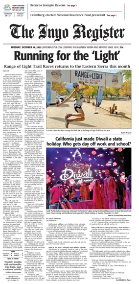 Cover of Inyo Register