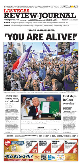 Cover of Las Vegas Review-Journal