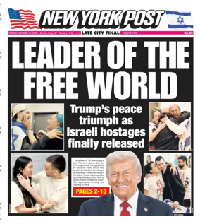 Cover of New York Post