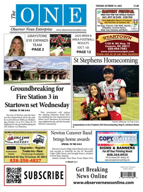 Cover of Observer News Enterprise