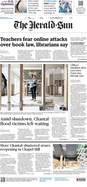 Cover of The Herald Sun