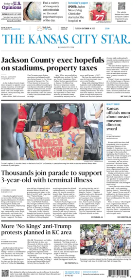 Cover of The Kansas City Star