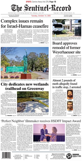 Cover of The Sentinel-Record